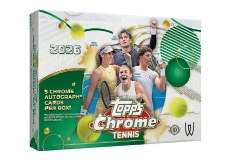 2026 Topps Chrome Tennis Delight