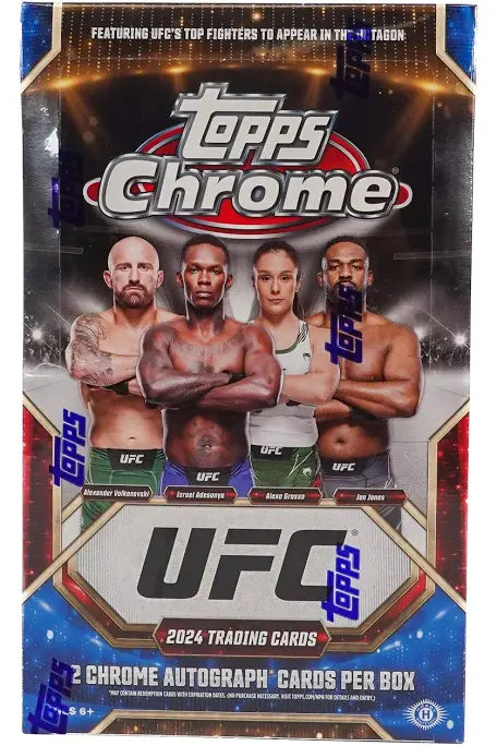 2024 Topps Chrome UFC Hobby Box