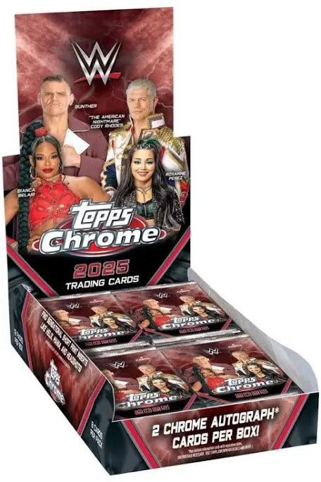 2025 Topps Chrome WWE Hobby