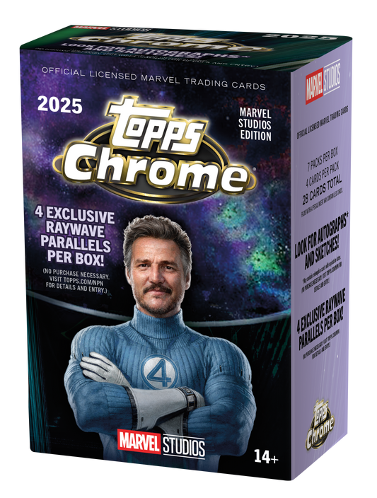 2024/25 Topps Chrome Marvel Studios Blaster (Pre Sell)