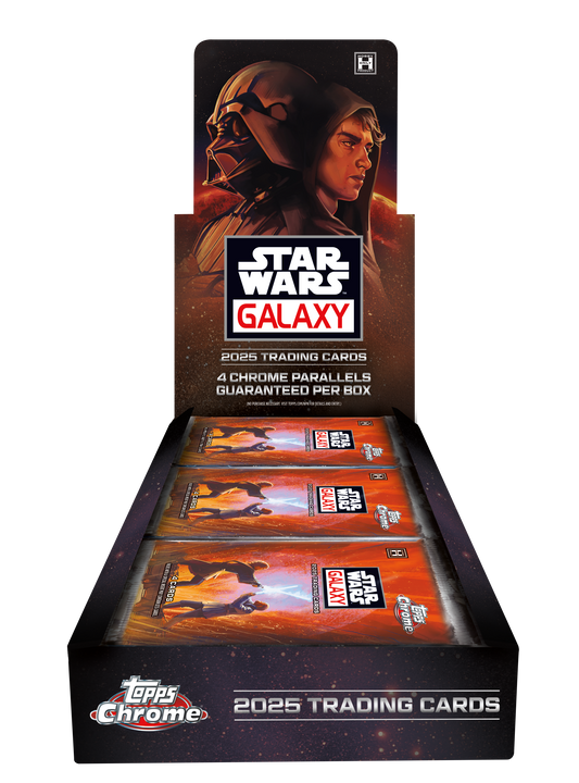 2025 Topps Chrome Galaxy Star Wars Hobby