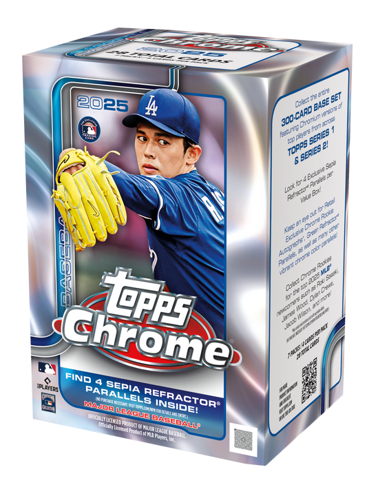 2025 Topps Chrome Baseball Blaster