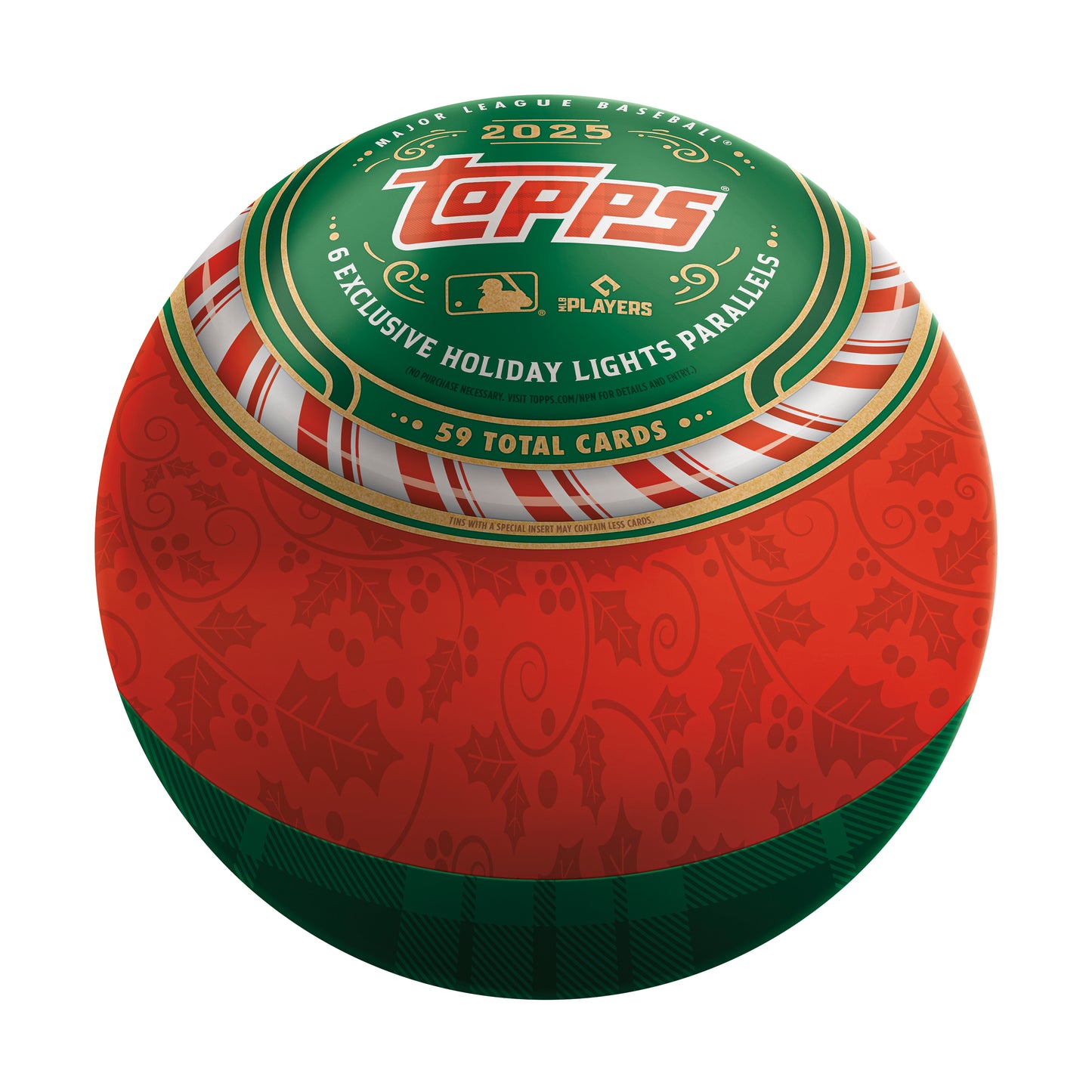 2025 Topps Baseball Holiday Tin