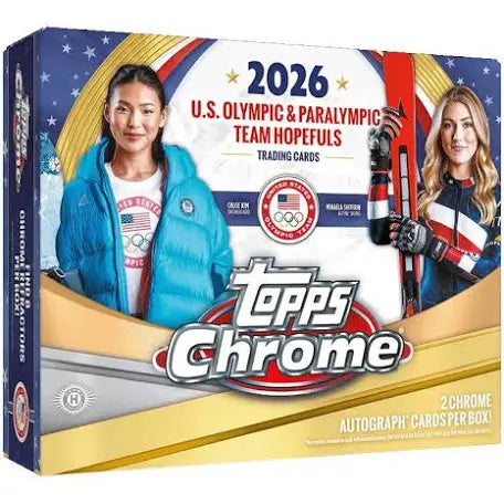 2026 Topps Chrome U.S. Olympics Hobby Box