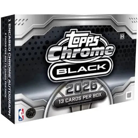2025/26 Topps Chrome Black Basketball Hobby