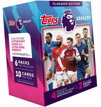 2026-27 Topps Flagship Premier League Value Box