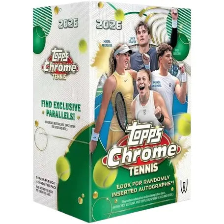 2026 Topps Chrome Tennis Blaster