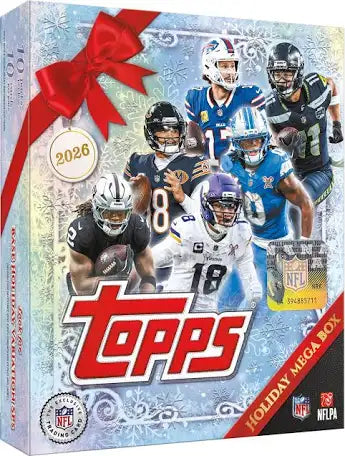 2026 Topps Holiday NFL Mega