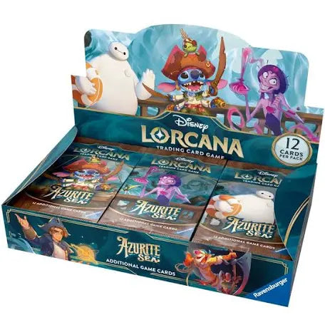 Disney Lorcana Azurite Sea Booster Box