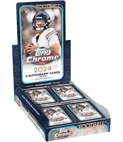 2024 Topps Chrome NFL Hobby Box