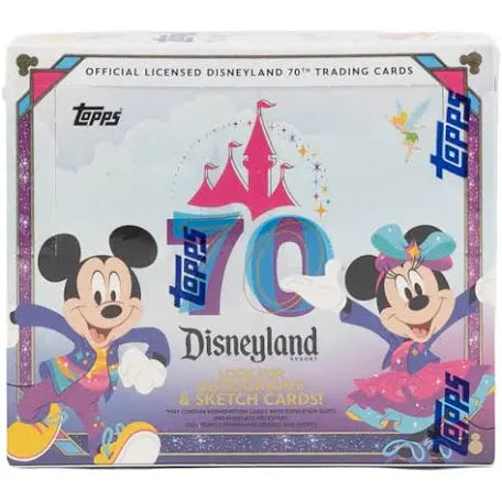 2025 Topps Disneyland 70th anniversary hobby box