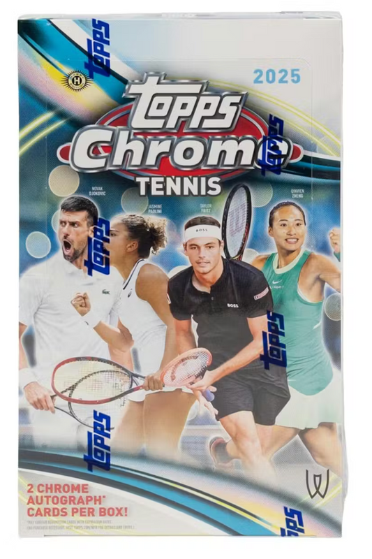 2025 Topps Chrome Tennis Hobby Box
